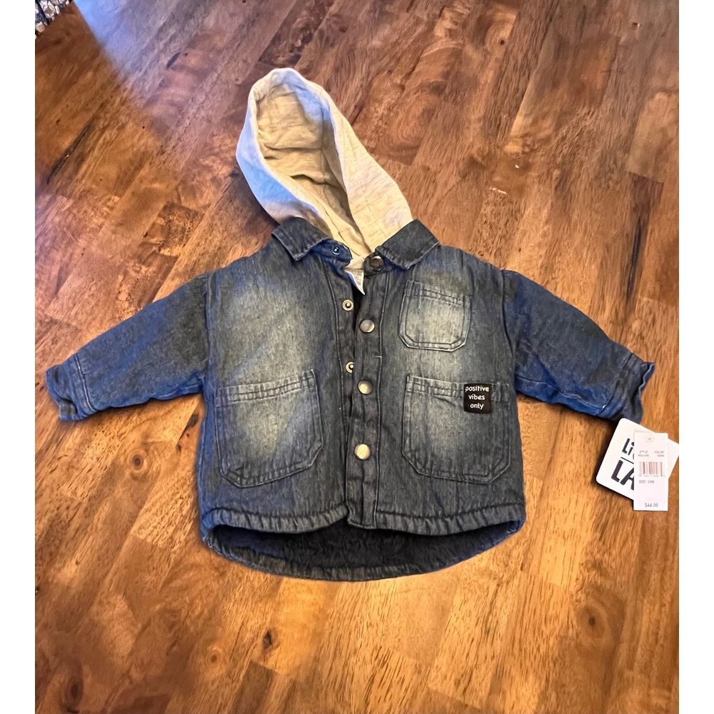 Baby Jean coat 3/6 months